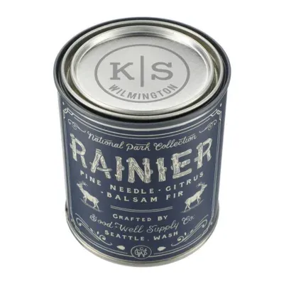 Custom Rainier National Park 14 oz. Candle