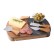 Black Marble Cheese Board Set with Knives