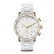 Canfield Sport Chronograph White Ceramic Watch - Women's