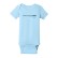 Rabbit Skins™ Infant Baby Rib Bodysuit Onesie - Short Sleeve