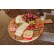 Madera Round Caribbean Walnut Charcuterie Board - Round 22.5'' x 18''