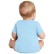 Rabbit Skins™ Infant Baby Rib Bodysuit Onesie - Short Sleeve