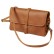Leather Sonoma Accordion Crossbody Clutch Bag