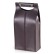 Leather Two Bottle Carrier Bag