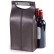 Leather Two Bottle Carrier Bag