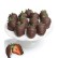 Dark Belgian Chocolate-Covered Strawberries Gift - 6 pc.