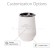 Elemental Recess Stemless Stainless Steel Tumbler - 10 oz. (Laser Engraved)