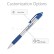Fusion Silver Gripper Pen