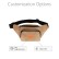 Washable Paper Deluxe Fanny Waist Bag