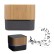 Cadence Bamboo Wireless Light-Up Speaker (Two-Color Imprint)