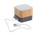 Cadence Bamboo Wireless Light-Up Speaker (Two-Color Imprint)