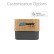 Cadence Bamboo Wireless Light-Up Speaker (Two-Color Imprint)