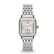 Deco 16 Silver-Tone Watch, Diamond & Mother of Pearl Dial - Women's
