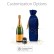 Veuve Clicquot Champagne and Custom Rabbit Champagne Stopper Gift Set