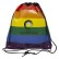 Jumbo Pride Rainbow Drawstring Backpack