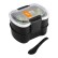 Two-Tier Mini Bento Box - Black