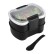Two-Tier Mini Bento Box - Black