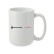 White Ceramic Coffee Mug - 15 oz. - With Your Partner Logo