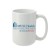 White Ceramic Coffee Mug - 15 oz. - With Your Partner Logo