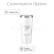 Stainless Steel Vacuum Insulated Tumbler - 22 oz. (Laser)