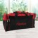 Weekender Duffel Bag (Personalized) - Red w/Red Thread
