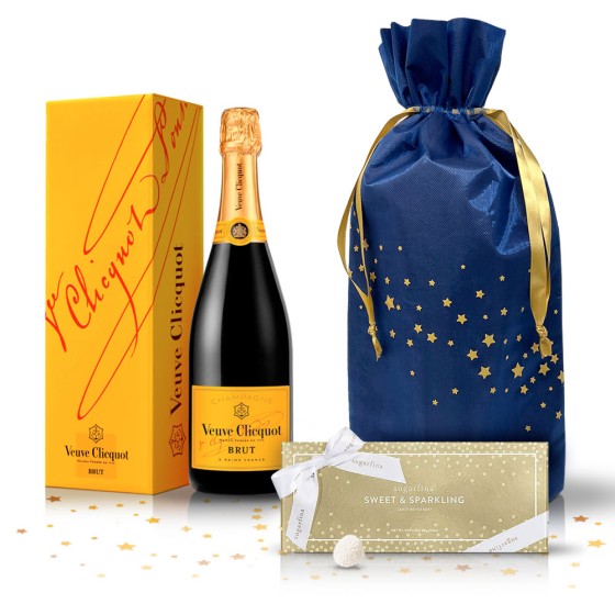 Veuve Clicquot ＆MOET＆CHANDON 3本セット 3-Bottle Veuve Clicquot Champagne Wedding Set