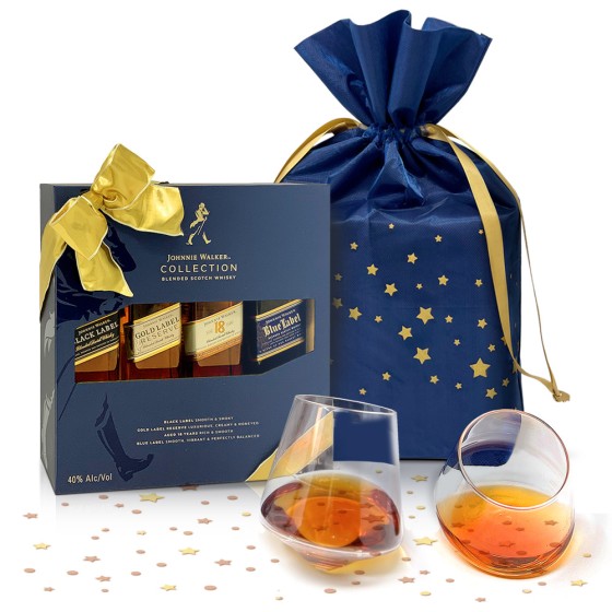 ウイスキー 6ADM28 JOHNNIE WALKER Deluxe Gift Set Whisky Gifts from Johnnie Walker : The Whisky Exchange