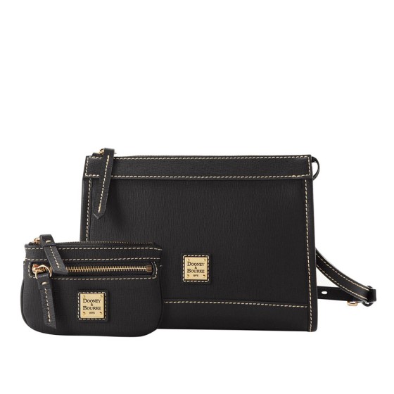 DOONEY & BOURKE ショルダーバッグ Vintage Y2K Dooney & Bourke Blue Denim Signature Zip
