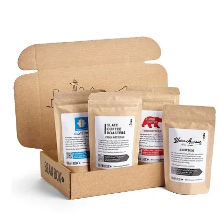 Bean Box Coffee Sampler - One Year Subscription Gift