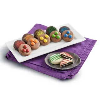 Harry & David - Rainbow Chocolate-Covered Cookies