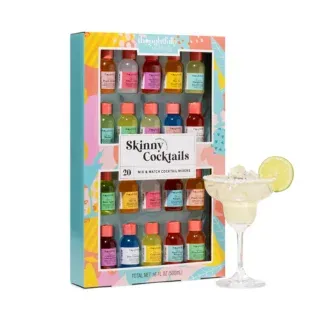 Mix and Match Skinny Cocktail Mixers Gift Set - Set of 20