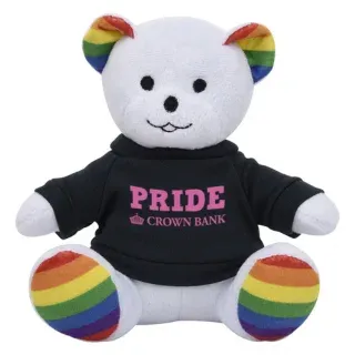 Plush Pride Rainbow Bear - 6"