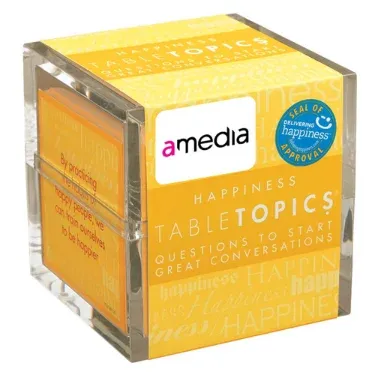 Happiness Tabletopics - Conversation Starter Card Set