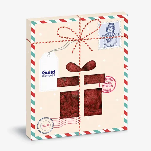 Holiday Window Box with Gourmet Cookie - Special Delivery