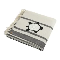  Tentree Organic Cotton Ocean Breeze Throw Blanket