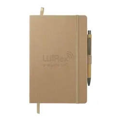 FSC Mix Stone Bound JournalBook and Pen Set