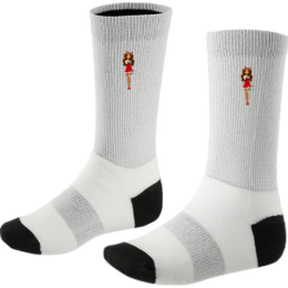 Ribbed Crew Socks