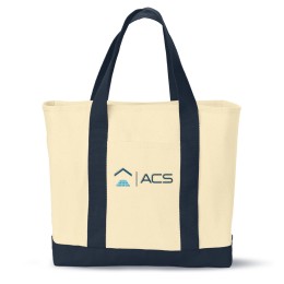 Port Authority® - Ideal Twill Two-Tone Shopping Tote bag
