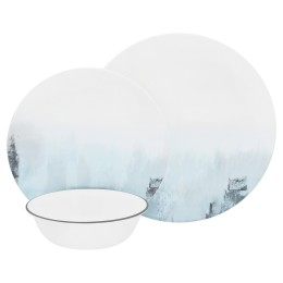 Corelle Boutique Tranquil Reflection Round Dinnerware Set - 12pc