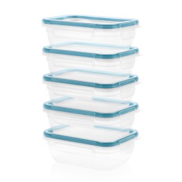 Snapware Total Solution Rectangular Plastic Food Storage Set - 10pc