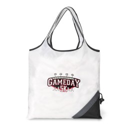 Latitudes Foldaway Packable Shopper Tote