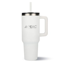 Vacuum Insulated Eco Tumbler With Straw - 40 oz.
