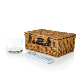 Belmont Picnic and Wine Service Basket