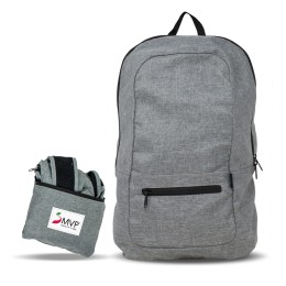 SmushPack Packable Backpack - White Patch