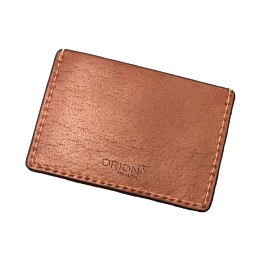 Genuine Leather Two-Slot Card Holder (Custom)