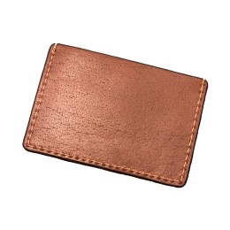 Genuine Leather Two-Slot Card Holder