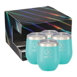 Corzo Insulated Cup Gift Set - 12 oz.