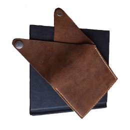 Wing Fold Leather Card Case