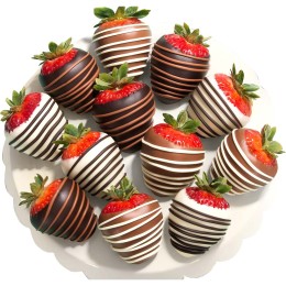 Dipped Chocolate Strawberries (full dozen)