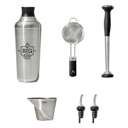 OXO Steel Barware Set - 6pc